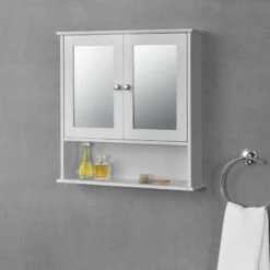 Placard Mural Linz à Miroir -Le Coin Bain Parfait Boutique 009ef23816e34b6c8b7e9cac18133558