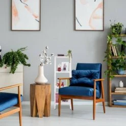 Étagère Salle De Bain Noyer Blanc -Le Coin Bain Parfait Boutique 05255f3827ec4a2eadac8ed4dac8fc84