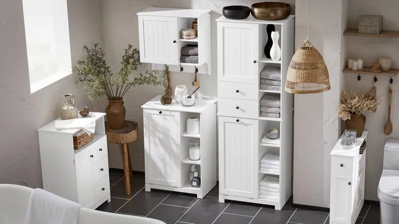 Armoire Toilettes BZR106-W 4 Armoire Toilettes BZR106-W – Image 4