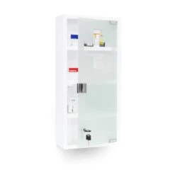 Armoire à Pharmacie Blanche Inox -Le Coin Bain Parfait Boutique 0e646660c70e471ca3b430d220b0a1e2