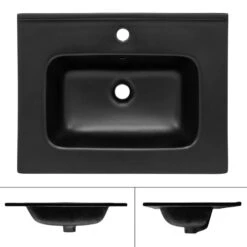 Vasque 61x16,5x46 Cm Noir 10 Vasque 61x16,5x46 Cm Noir -Le Coin Bain Parfait Boutique 0fc5f56df661426ea903f7bb8b91c339