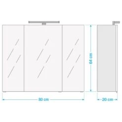 Armoire Avec Miroir Turda II 5 Armoire Avec Miroir Turda II -Le Coin Bain Parfait Boutique 1000047663 211014 1658050000505 SKETCH DETAILS P000000001000047663 sketch