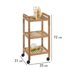 Wenko Etagère Sur Roulettes Norway -Le Coin Bain Parfait Boutique 1000103933 200519 12504000082 DETAILS P000000001000103933