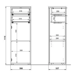 Salle De Bain 5 éléments Pescara III -Le Coin Bain Parfait Boutique 1000149078 181219 16285800007 GALLERYIMAGES P000000001000149078