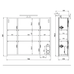 Salle De Bain 4 éléments Pescara II 31 Salle De Bain 4 éléments Pescara II -Le Coin Bain Parfait Boutique 1000149080 181219 16285900015 GALLERYIMAGES P000000001000149080