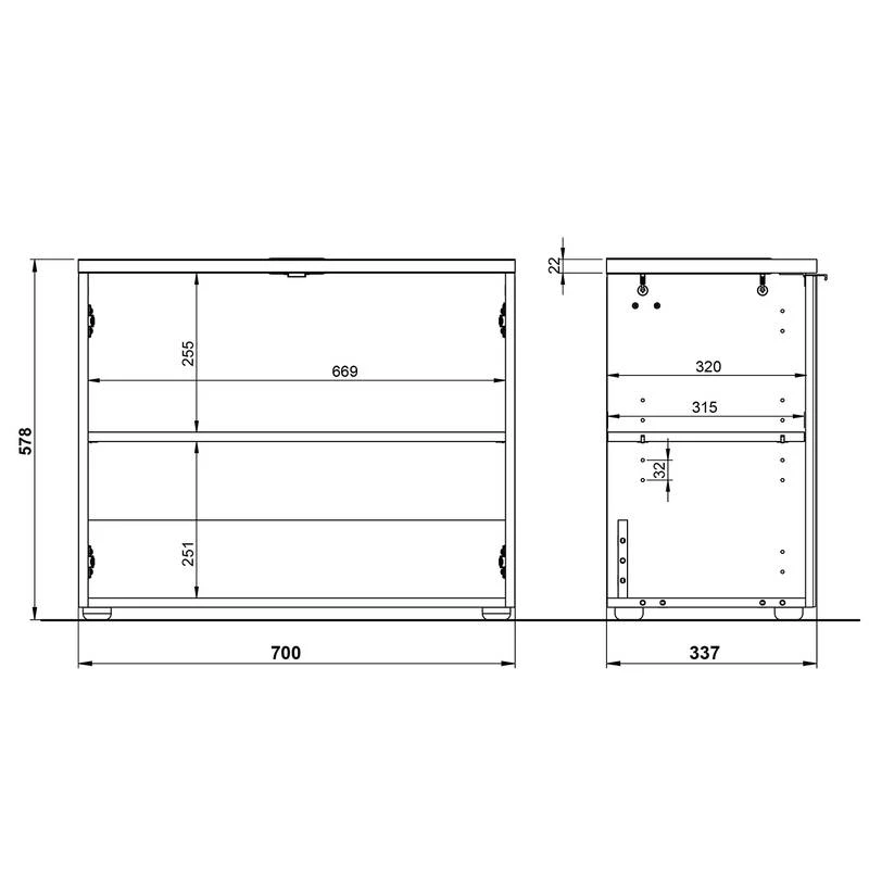 Salle De Bain 4 éléments Pescara II 16 Salle De Bain 4 éléments Pescara II – Image 16