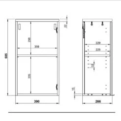 Meuble Haut Pescara -Le Coin Bain Parfait Boutique 1000149113 181219 16285900022 GALLERYIMAGES P000000001000149113