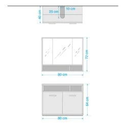 Salle De Bain Guardo IV (2 éléments) -Le Coin Bain Parfait Boutique 1000151324 220126 1002070000500 SKETCH DETAILS P000000001000151324 sketch