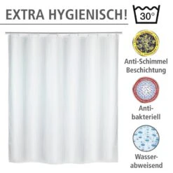 Wenko Rideau De Douche Anti-moisissures Palais -Le Coin Bain Parfait Boutique 1000151607 200519 12505300225 DETAILS P000000001000151607