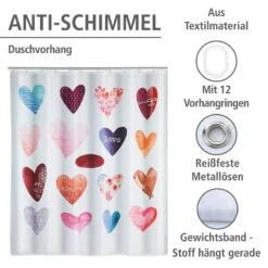 Wenko Rideau De Douche Love 9 Wenko Rideau De Douche Love -Le Coin Bain Parfait Boutique 1000151633 200519 12505600246 DETAILS P000000001000151633