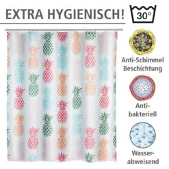 Wenko Rideau De Douche Ananas -Le Coin Bain Parfait Boutique 1000151647 200519 12505700250 DETAILS P000000001000151647