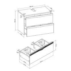 Meuble Sous Lavabo Carandiru -Le Coin Bain Parfait Boutique 1000160236 190225 10062600057 GALLERYIMAGES P000000001000160236