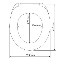 Wenko Siège WC Flamingo -Le Coin Bain Parfait Boutique 1000181450 190716 12364800077 SKETCH DETAILS P000000001000181450 sketch