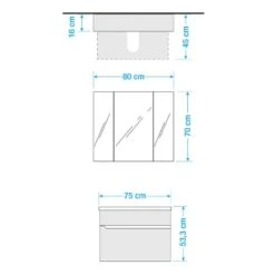 Salle De Bain Tiberio III (2 éléments) 25 Salle De Bain Tiberio III (2 éléments) -Le Coin Bain Parfait Boutique 1000194086 191115 13255800133 SKETCH DETAILS P000000001000194086 sketch