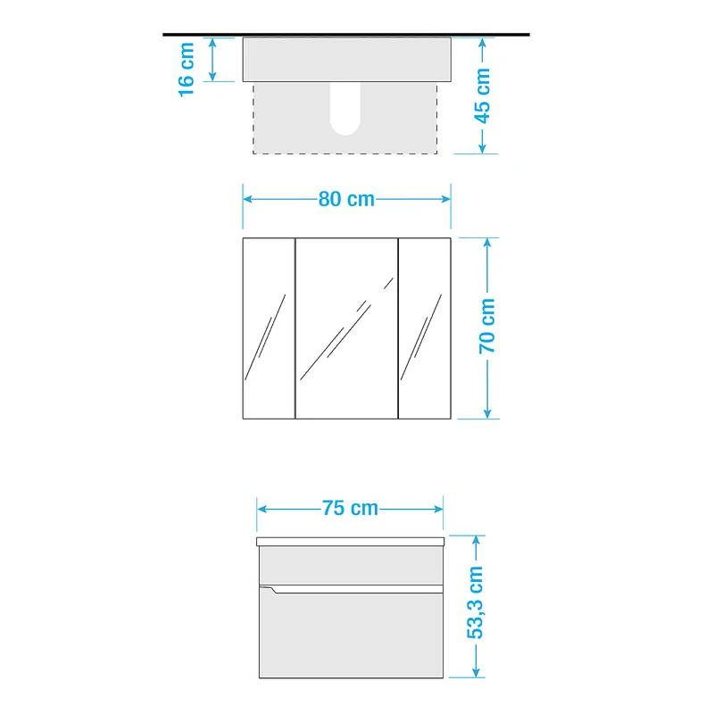 Salle De Bain Tiberio III (2 éléments) 12 Salle De Bain Tiberio III (2 éléments) – Image 12