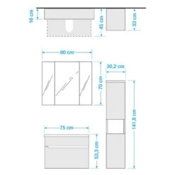 Salle De Bain Tiberio IV (3 éléments) -Le Coin Bain Parfait Boutique 1000194087 191115 13255800152 SKETCH DETAILS P000000001000194087 sketch