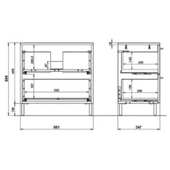 Salle De Bain Arvada IV (2 éléments) -Le Coin Bain Parfait Boutique 1000205935 200221 13364000053 SKETCH DETAILS P000000001000205935 sketch