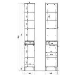 Salle De Bain Arvada VI (3 éléments) -Le Coin Bain Parfait Boutique 1000205936 200221 13364100066 SKETCH DETAILS P000000001000205936 sketch
