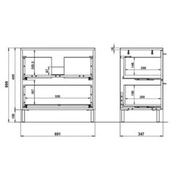 Salle De Bain Arvada II (5 éléments) -Le Coin Bain Parfait Boutique 1000205937 200221 13364300091 SKETCH DETAILS P000000001000205937 sketch