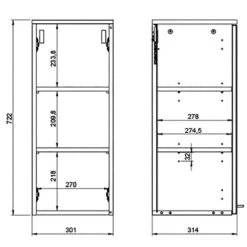 Salle De Bain Arvada II (5 éléments) -Le Coin Bain Parfait Boutique 1000205937 200221 13364300092 SKETCH DETAILS P000000001000205937 sketch