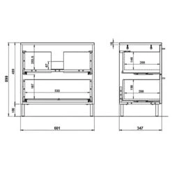Salle De Bain Arvada III (3 éléments) -Le Coin Bain Parfait Boutique 1000205942 200221 13364500131 SKETCH DETAILS P000000001000205942 sketch