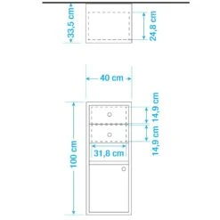 Armoire De Salle De Bain Tom Tailor II -Le Coin Bain Parfait Boutique 1000207643 200403 07560000046 SKETCH DETAILS P000000001000207643 sketch