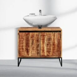 Meuble Sous Lavabo Marble -Le Coin Bain Parfait Boutique 1000229517 210413 12512100009 DETAILS P000000001000229517