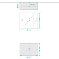 Salle De Bain Jasmund II (2 éléments) -Le Coin Bain Parfait Boutique 1000231411 201203 08082800110 SKETCH DETAILS P000000001000231411 sketch