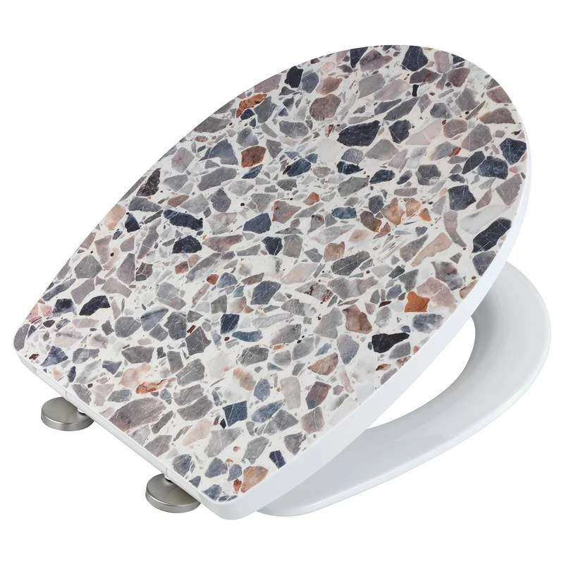 Wenko Siège WC Terrazo 3 Wenko Siège WC Terrazo – Image 3