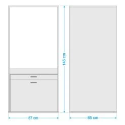 Armoire Pour Machine à Laver Kielce II -Le Coin Bain Parfait Boutique 1000244986 211118 140156000518 SKETCH DETAILS P000000001000244986 sketch