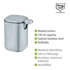 Wenko Distributeur De Savon Alassio -Le Coin Bain Parfait Boutique 1000257792 210422 074043001480 ICON DETAILS P000000001000257792 icon seal