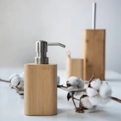 Wenko Distributeur De Savon Bambusa -Le Coin Bain Parfait Boutique 1000257795 210422 07404500498 DETAILS P000000001000257795