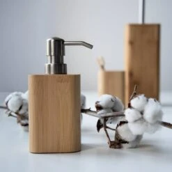 Wenko Distributeur De Savon Bambusa -Le Coin Bain Parfait Boutique 1000257795 210422 07404500499 DETAILS P000000001000257795