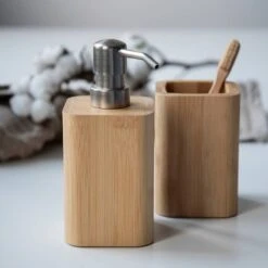 Wenko Distributeur De Savon Bambusa -Le Coin Bain Parfait Boutique 1000257795 210422 07404500500 DETAILS P000000001000257795