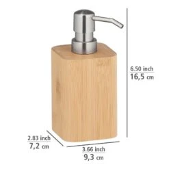 Wenko Distributeur De Savon Bambusa -Le Coin Bain Parfait Boutique 1000257795 210422 074046001493 ICON DETAILS P000000001000257795 icon seal
