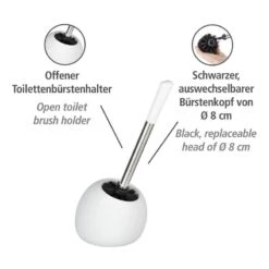 Wenko Brosse WC Polaris II -Le Coin Bain Parfait Boutique 1000257810 210422 074104001566 ICON DETAILS P000000001000257810 icon seal