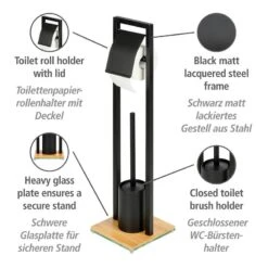 Wenko Brosse WC Bambusa -Le Coin Bain Parfait Boutique 1000257845 210422 074136001676 ICON DETAILS P000000001000257845 icon seal