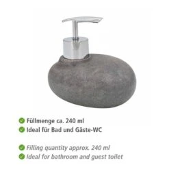 Wenko Set Salle De Bain Pebble Stone (3 élém.) -Le Coin Bain Parfait Boutique 1000257888 210422 07420700817 DETAILS P000000001000257888