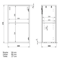 Armoire Suspendue Avino -Le Coin Bain Parfait Boutique 1000262239 210428 14103300015 SKETCH DETAILS P000000001000262239 sketch