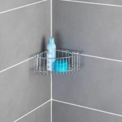 Wenko Étagère D’angle Classic Acier -Le Coin Bain Parfait Boutique 1000271145 210608 11182000363 MOOD DETAILS P000000001000271145 mood