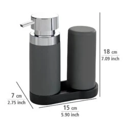 Wenko Distributeur Easy Squeeze (2 éléments) -Le Coin Bain Parfait Boutique 1000271157 210608 11180800348 SKETCH DETAILS P000000001000271157 sketch