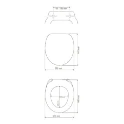 Wenko Siège WC Premium Geometry 10 Wenko Siège WC Premium Geometry -Le Coin Bain Parfait Boutique 1000271176 210608 11184800395 SKETCH DETAILS P000000001000271176 sketch