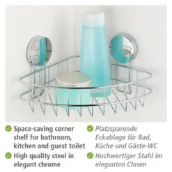 Wenko Étagère D’angle Osimo Plus -Le Coin Bain Parfait Boutique 1000271201 210608 11212400575 DETAILS P000000001000271201