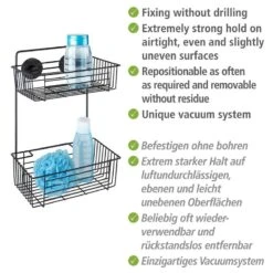 Vacuum-Loc Étagère Murale Bari -Le Coin Bain Parfait Boutique 1000271223 210608 11231600698 DETAILS P000000001000271223