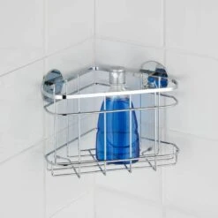 Wenko Étagère D’angle Turbo-Loc Aingeni -Le Coin Bain Parfait Boutique 1000271308 210608 11312701151 MOOD DETAILS P000000001000271308 mood