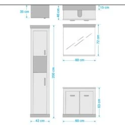 Salle De Bain Lewk II (3 éléments) -Le Coin Bain Parfait Boutique 1000281714 210728 08082800138 SKETCH DETAILS P000000001000281714 sketch