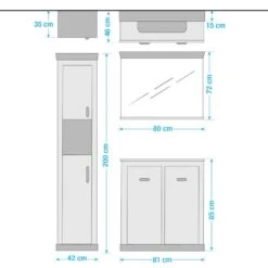 Salle De Bain Lewk VIII (3 éléments) -Le Coin Bain Parfait Boutique 1000281725 210728 08083600300 SKETCH DETAILS P000000001000281725 sketch