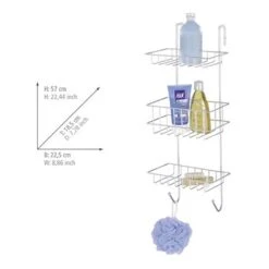 Wenko Étagère De Douche Revigo -Le Coin Bain Parfait Boutique 1000287132 210827 133012000790 ICON DETAILS P000000001000287132 icon seal