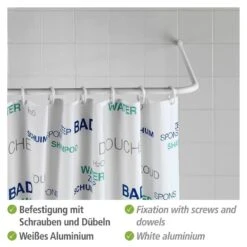 Wenko Barre D’angle Universelle -Le Coin Bain Parfait Boutique 1000287140 210827 13301600847 ICON DETAILS P000000001000287140 icon seal