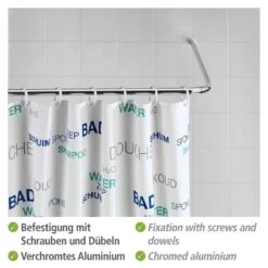 Wenko Barre D’angle Universelle -Le Coin Bain Parfait Boutique 1000287148 210827 13301900898 ICON DETAILS P000000001000287148 icon seal